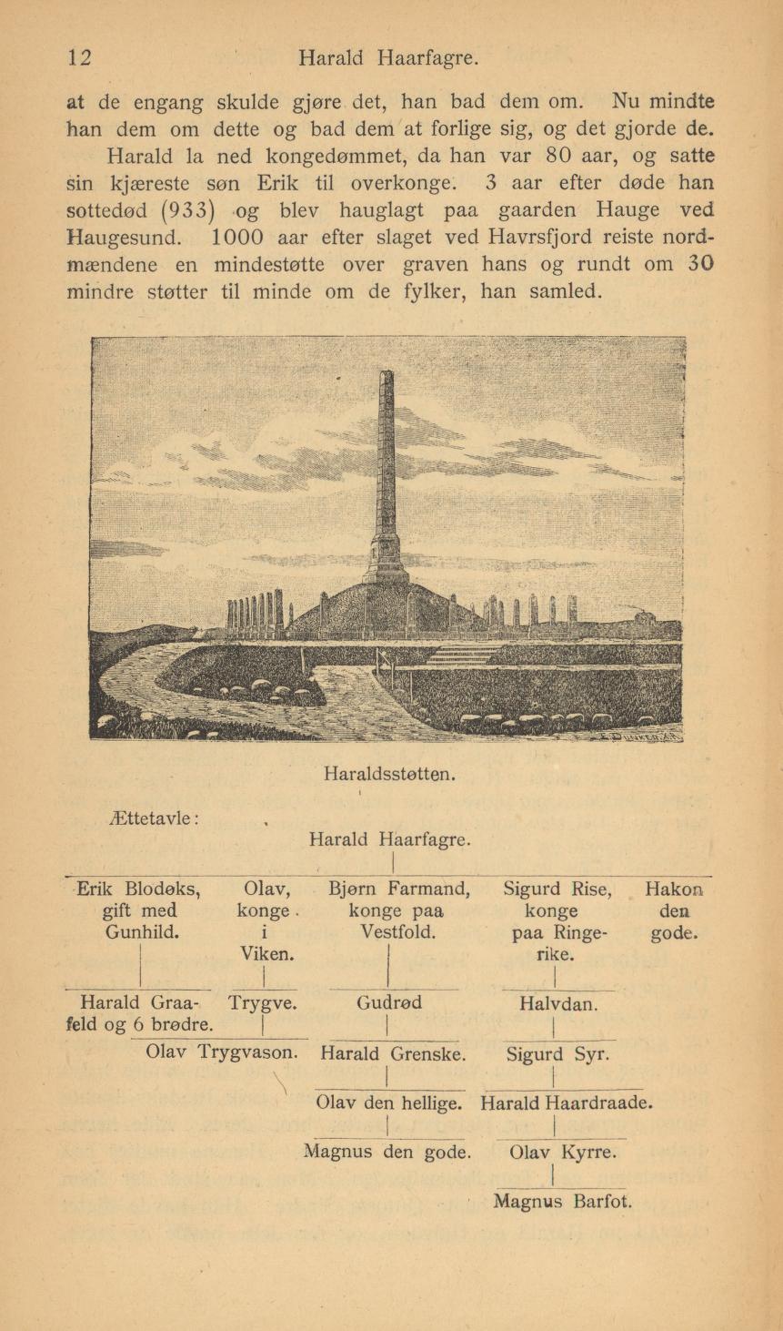 Skann 14 av Norges historie for folkeskolen (1895)