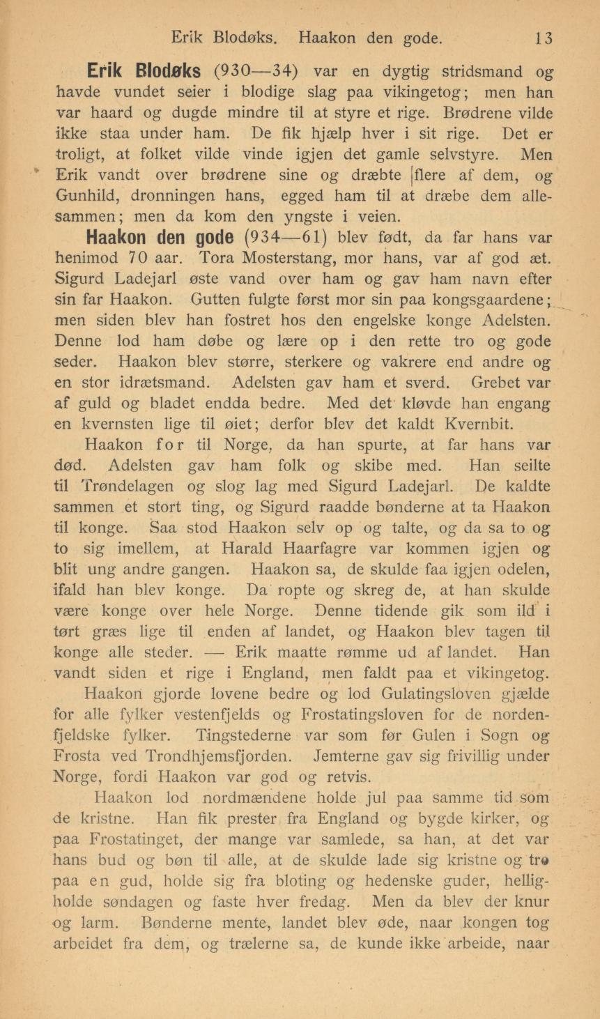 Skann 15 av Norges historie for folkeskolen (1895)