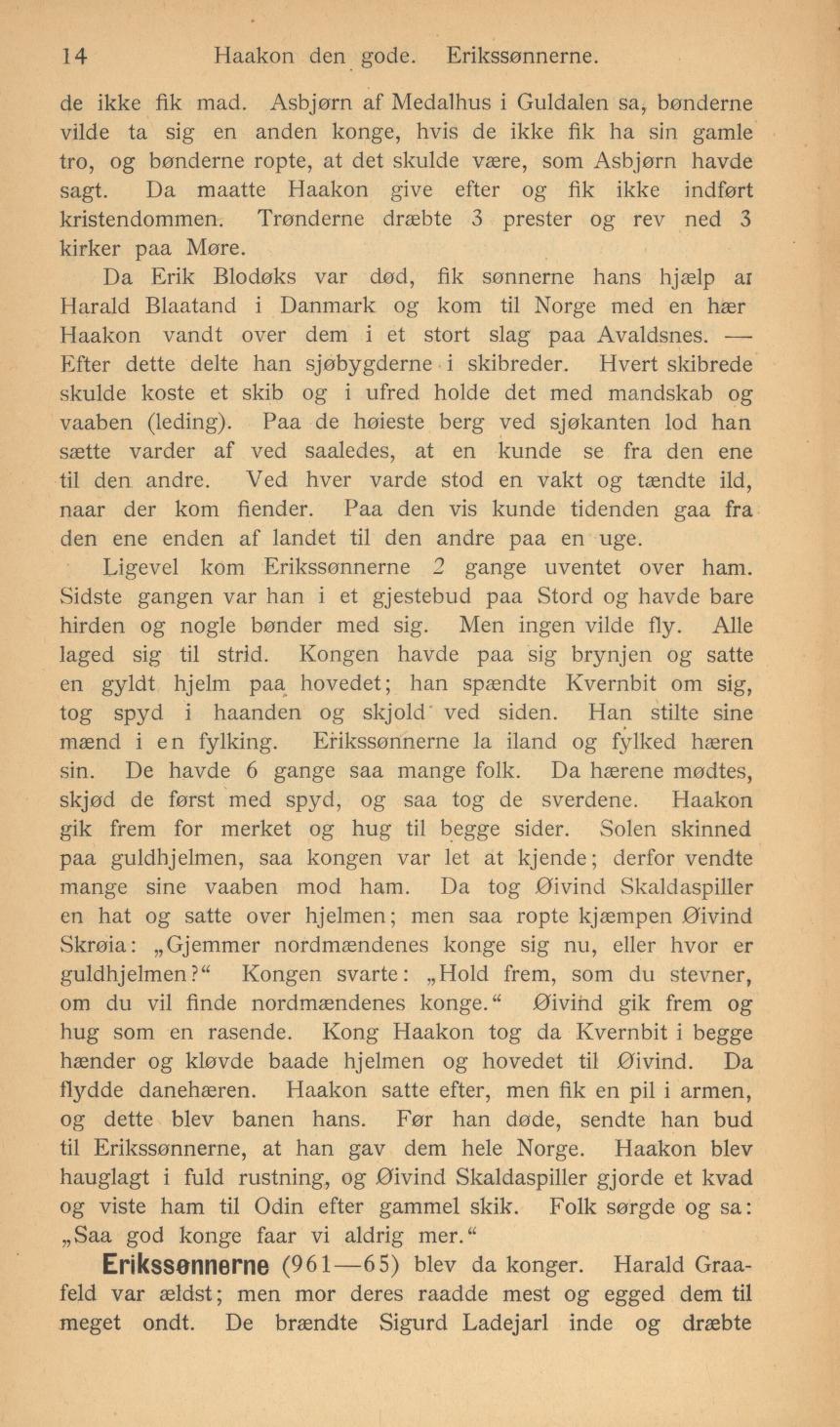 Skann 16 av Norges historie for folkeskolen (1895)