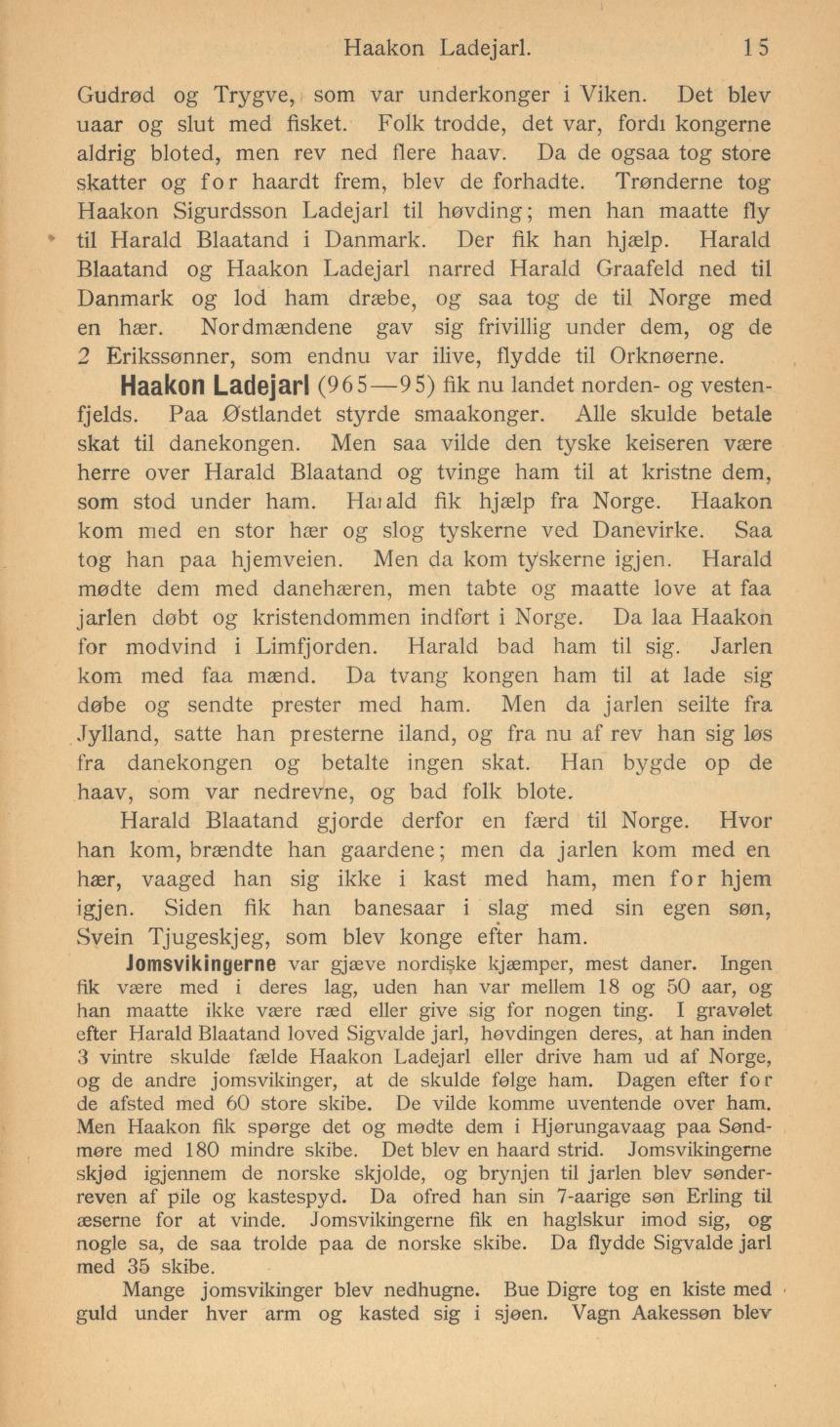 Skann 17 av Norges historie for folkeskolen (1895)