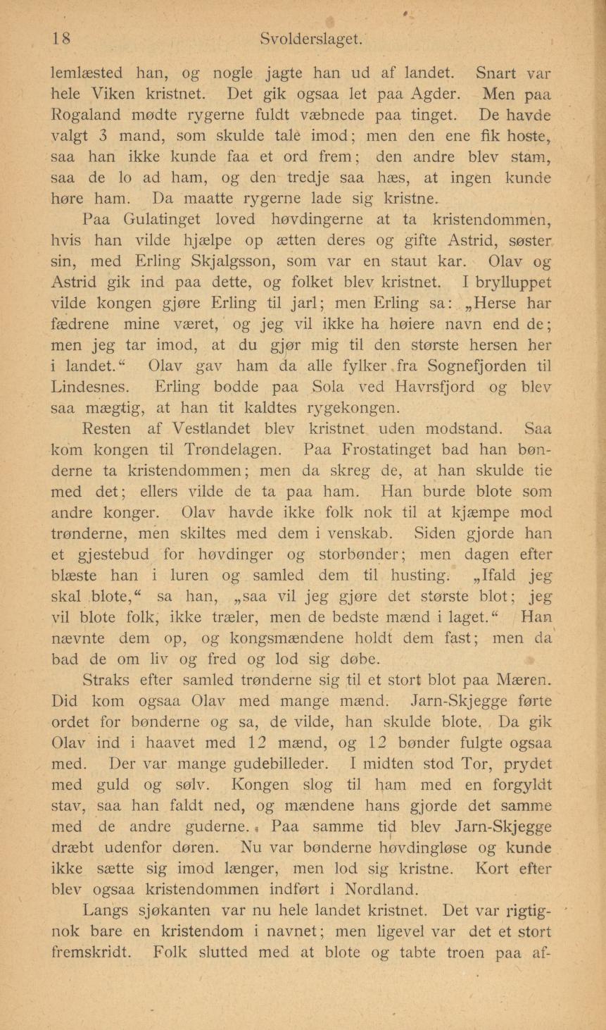 Skann 20 av Norges historie for folkeskolen (1895)