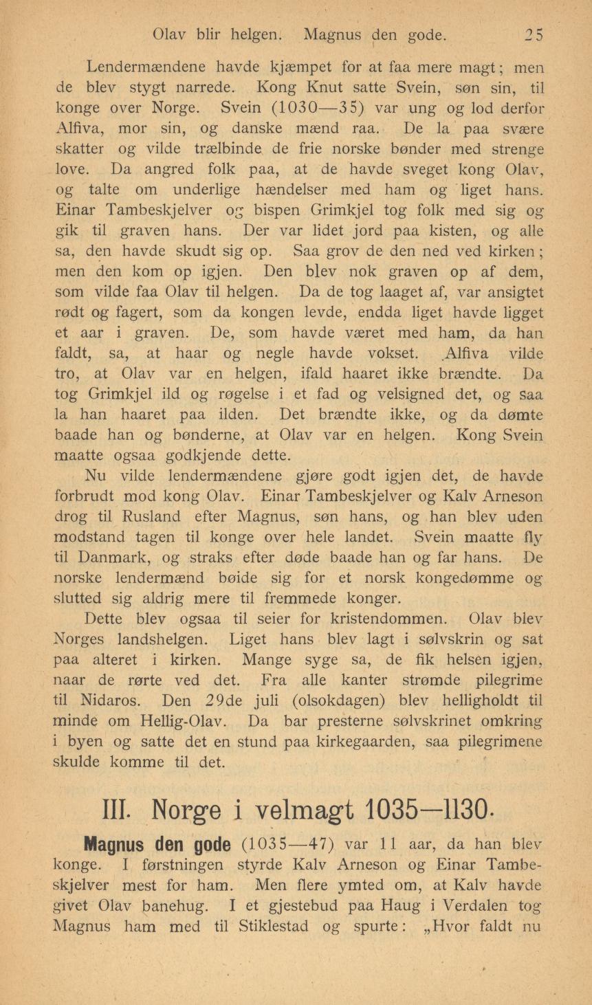 Skann 27 av Norges historie for folkeskolen (1895)