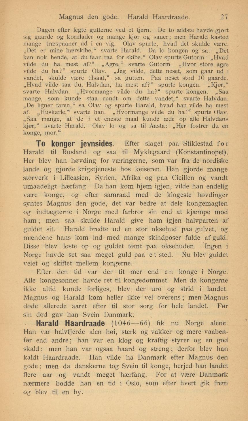 Skann 29 av Norges historie for folkeskolen (1895)