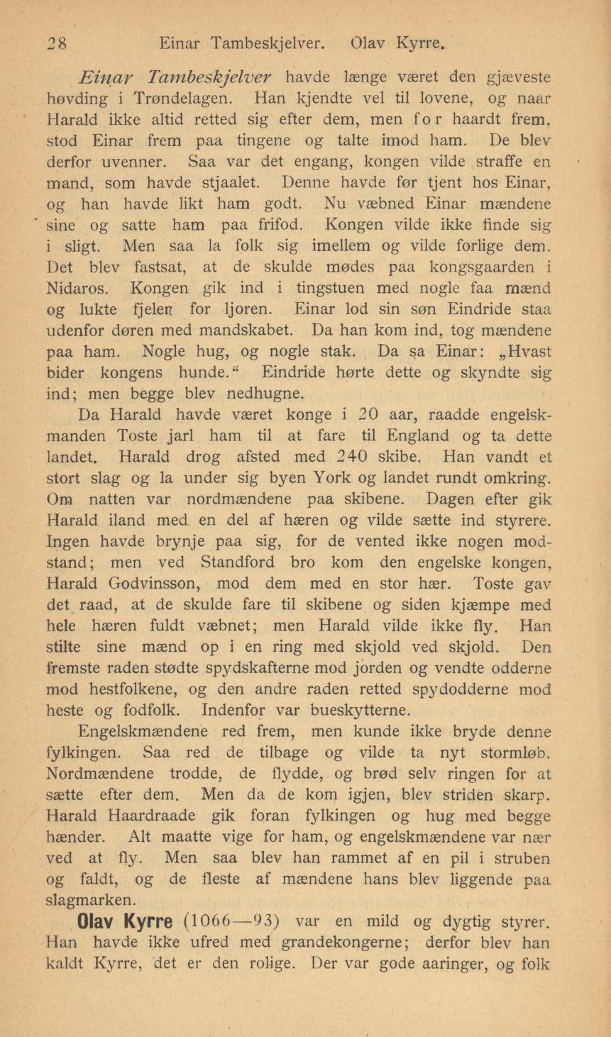 Skann 30 av Norges historie for folkeskolen (1895)