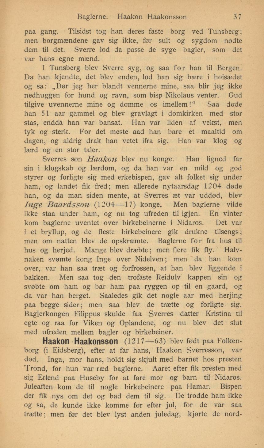 Skann 39 av Norges historie for folkeskolen (1895)