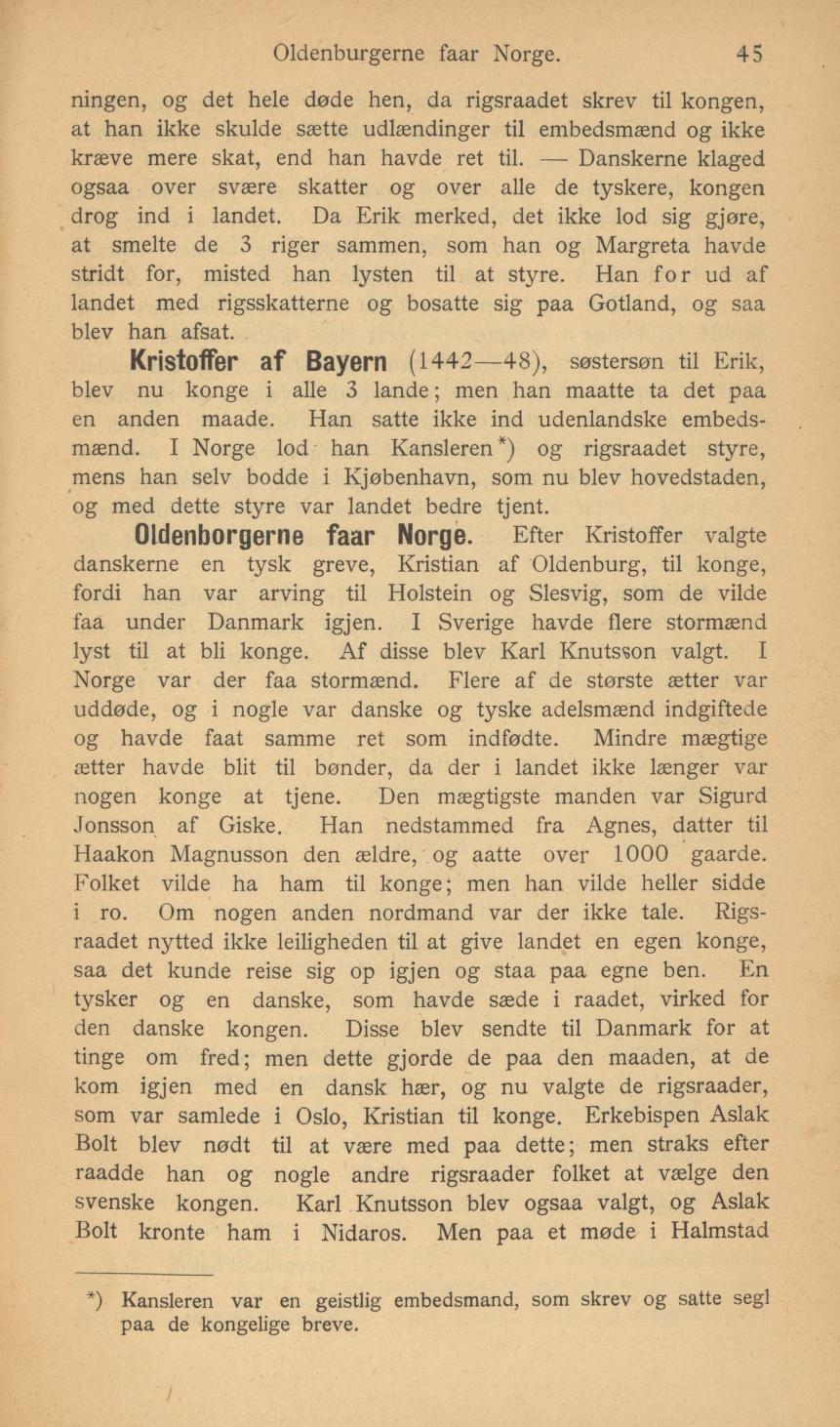 Skann 47 av Norges historie for folkeskolen (1895)