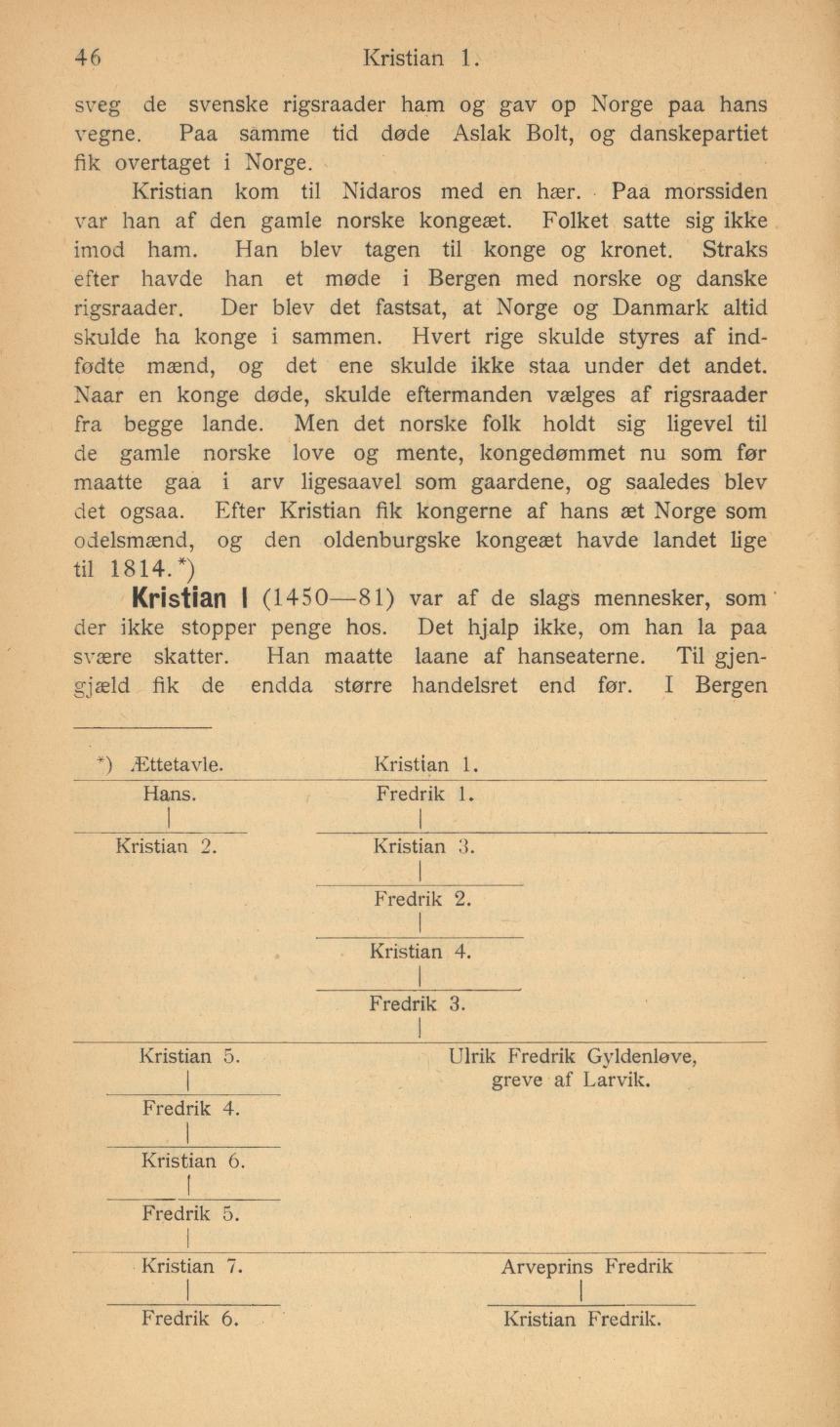 Skann 48 av Norges historie for folkeskolen (1895)
