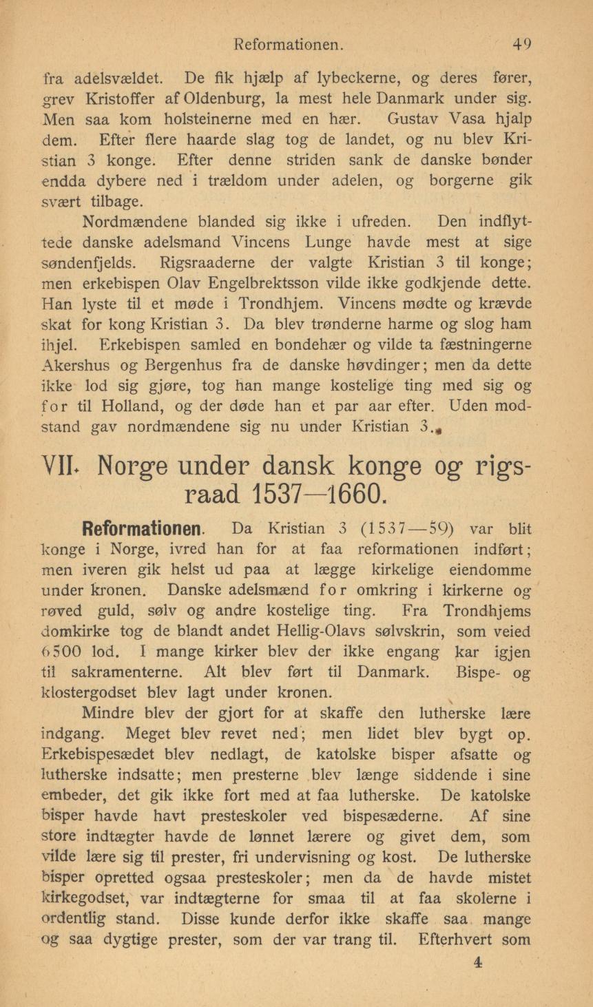 Skann 51 av Norges historie for folkeskolen (1895)