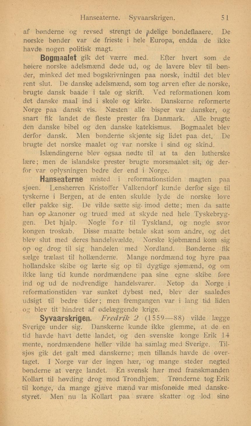 Skann 53 av Norges historie for folkeskolen (1895)