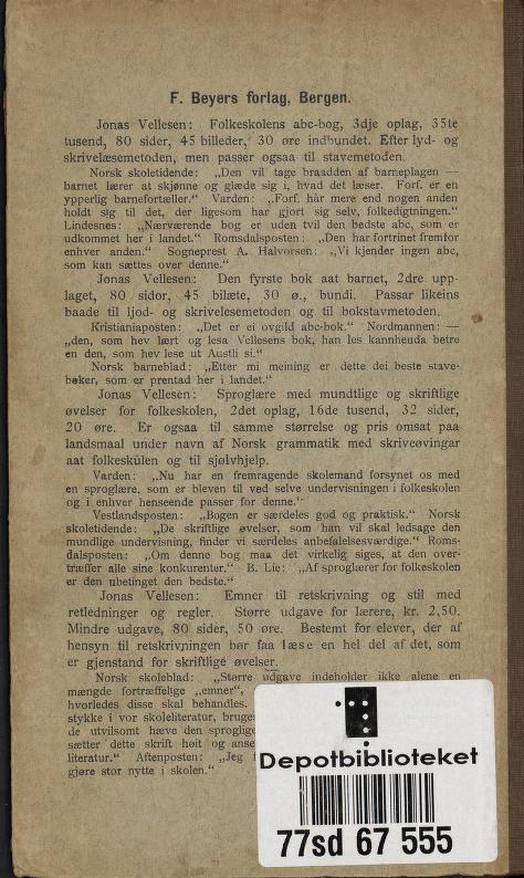 Skann 84 av Norges historie for folkeskolen (1895)