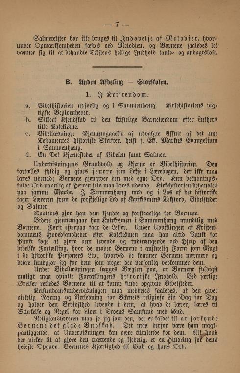 Skann 11 av Undervisningsplan 1890