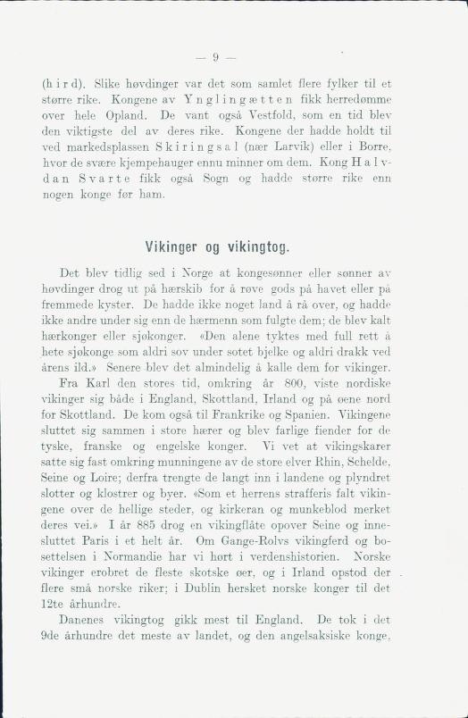 Skann 15 av Norges historie : med viktigere avsnitt av Danmarks og Sveriges historie. For middelskoler og ungdomsskoler (1930)