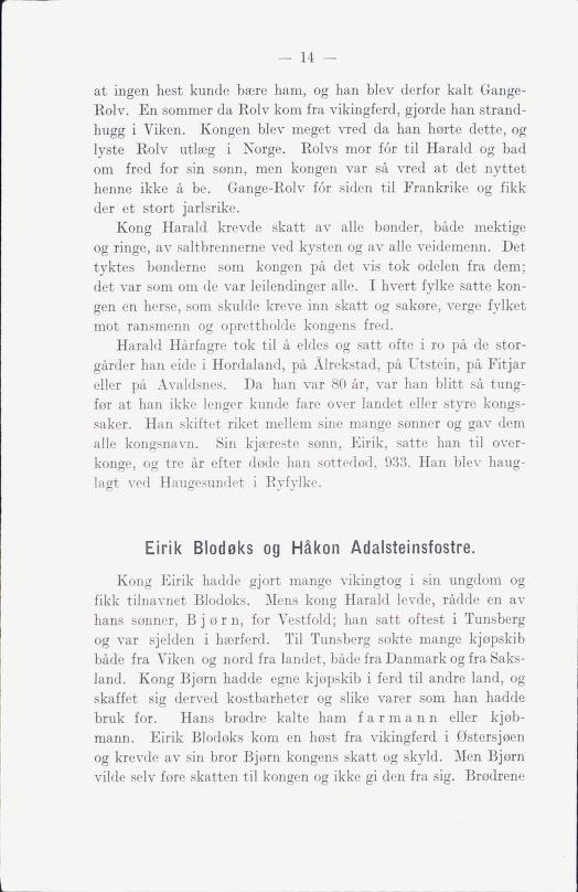Skann 20 av Norges historie : med viktigere avsnitt av Danmarks og Sveriges historie. For middelskoler og ungdomsskoler (1930)