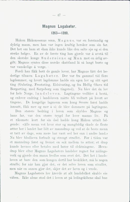 Skann 53 av Norges historie : med viktigere avsnitt av Danmarks og Sveriges historie. For middelskoler og ungdomsskoler (1930)