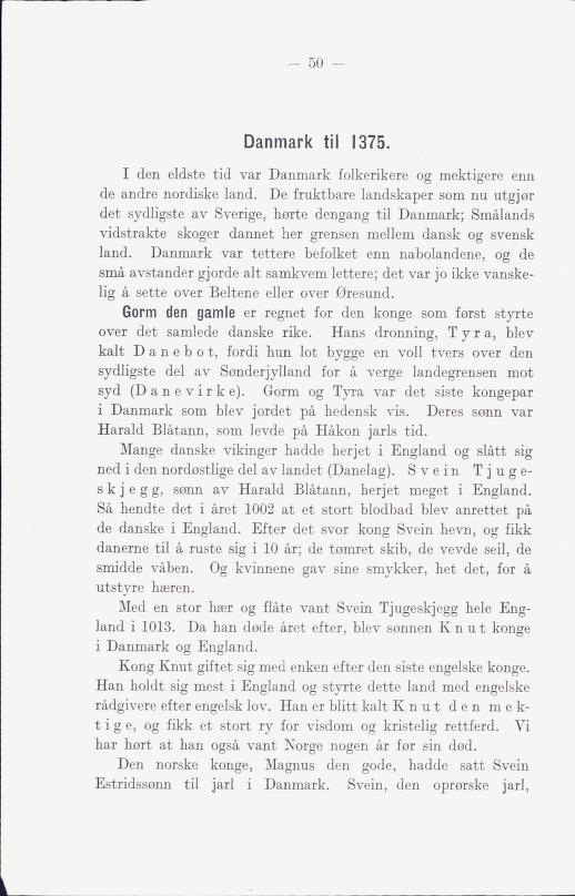 Skann 56 av Norges historie : med viktigere avsnitt av Danmarks og Sveriges historie. For middelskoler og ungdomsskoler (1930)