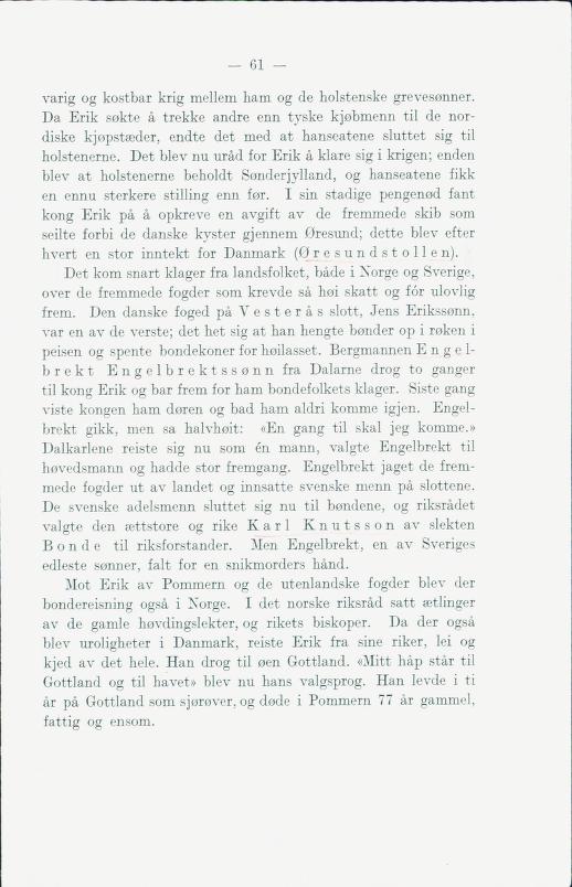 Skann 67 av Norges historie : med viktigere avsnitt av Danmarks og Sveriges historie. For middelskoler og ungdomsskoler (1930)