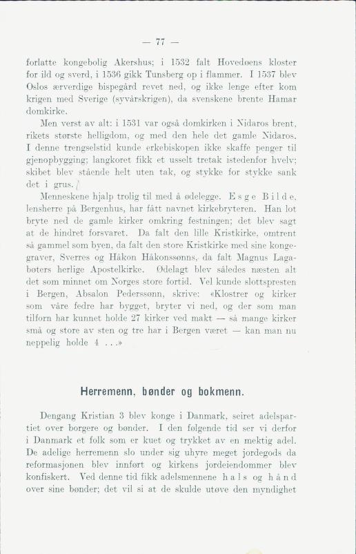 Skann 83 av Norges historie : med viktigere avsnitt av Danmarks og Sveriges historie. For middelskoler og ungdomsskoler (1930)