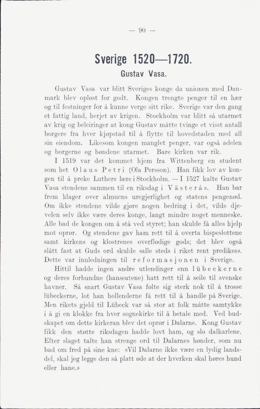 Skann 96 av Norges historie : med viktigere avsnitt av Danmarks og Sveriges historie. For middelskoler og ungdomsskoler (1930)