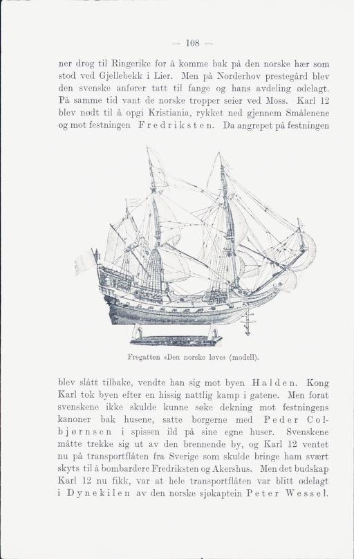 Skann 114 av Norges historie : med viktigere avsnitt av Danmarks og Sveriges historie. For middelskoler og ungdomsskoler (1930)
