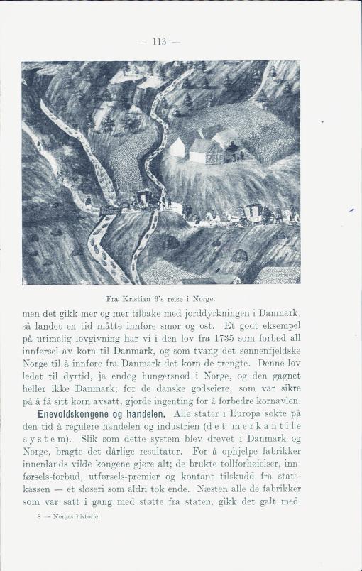 Skann 119 av Norges historie : med viktigere avsnitt av Danmarks og Sveriges historie. For middelskoler og ungdomsskoler (1930)