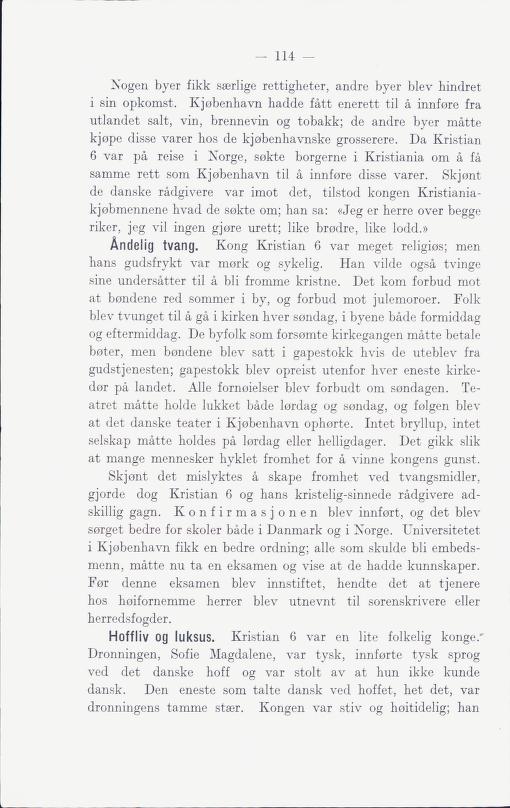 Skann 120 av Norges historie : med viktigere avsnitt av Danmarks og Sveriges historie. For middelskoler og ungdomsskoler (1930)