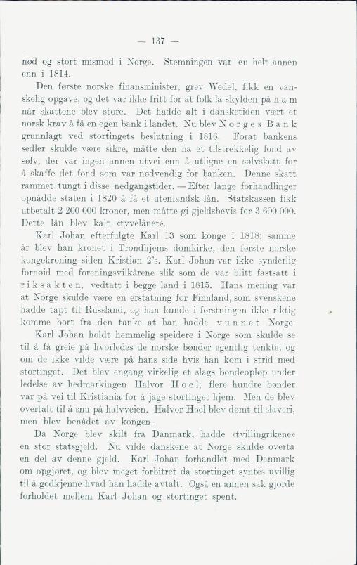 Skann 143 av Norges historie : med viktigere avsnitt av Danmarks og Sveriges historie. For middelskoler og ungdomsskoler (1930)
