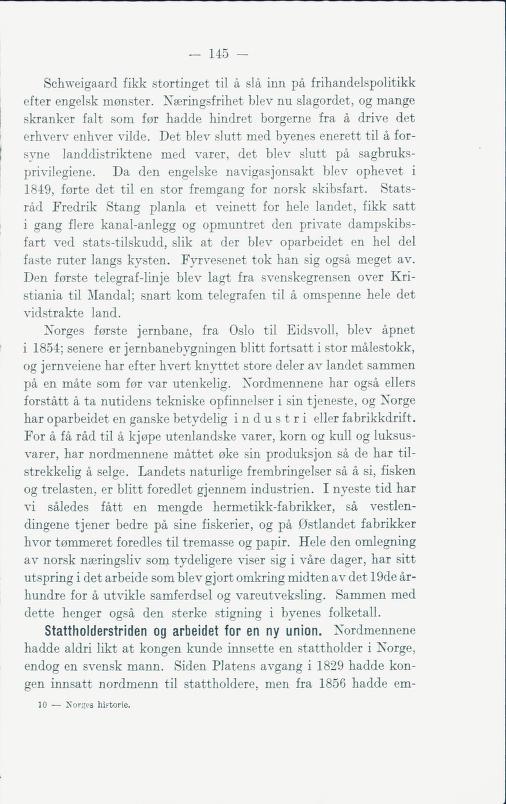 Skann 151 av Norges historie : med viktigere avsnitt av Danmarks og Sveriges historie. For middelskoler og ungdomsskoler (1930)