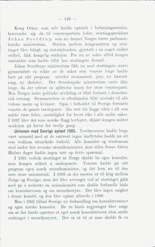 Skann 155 av Norges historie : med viktigere avsnitt av Danmarks og Sveriges historie. For middelskoler og ungdomsskoler (1930)