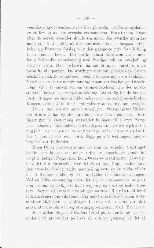 Skann 156 av Norges historie : med viktigere avsnitt av Danmarks og Sveriges historie. For middelskoler og ungdomsskoler (1930)