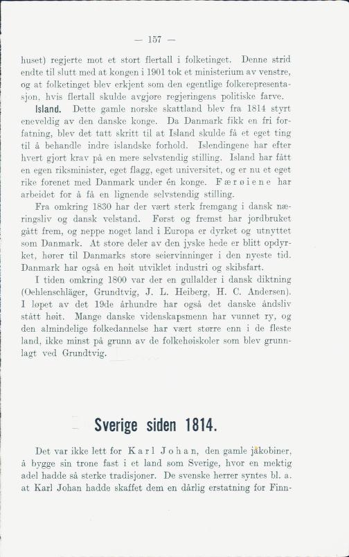 Skann 163 av Norges historie : med viktigere avsnitt av Danmarks og Sveriges historie. For middelskoler og ungdomsskoler (1930)