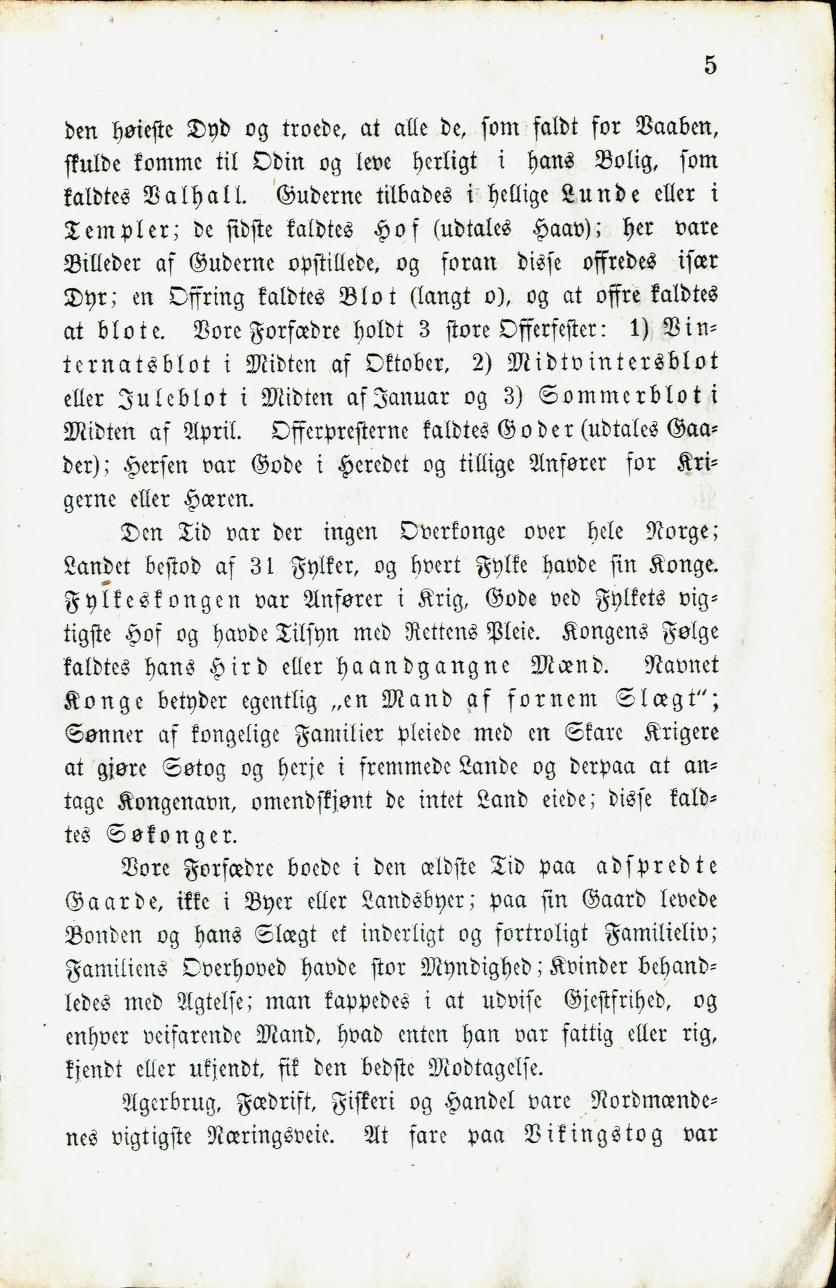 Skann 7 av Norges Historie : Læse- og Lærebog for Almue- og Borgerskoler (1859)