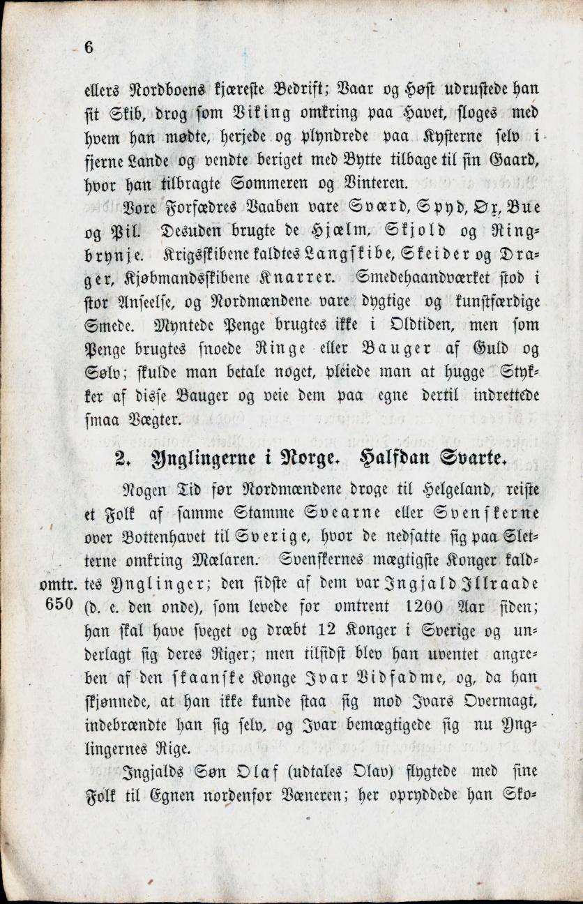 Skann 8 av Norges Historie : Læse- og Lærebog for Almue- og Borgerskoler (1859)