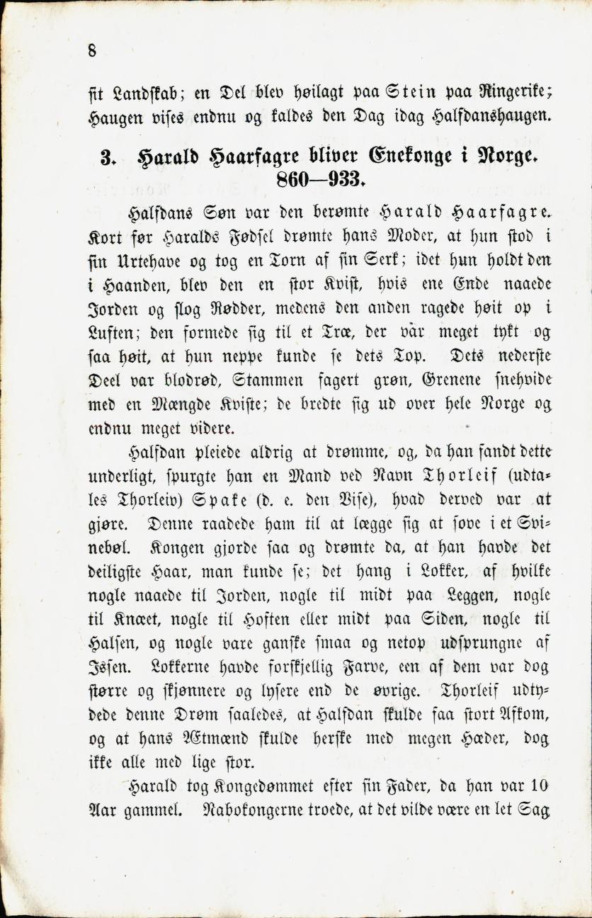 Skann 10 av Norges Historie : Læse- og Lærebog for Almue- og Borgerskoler (1859)