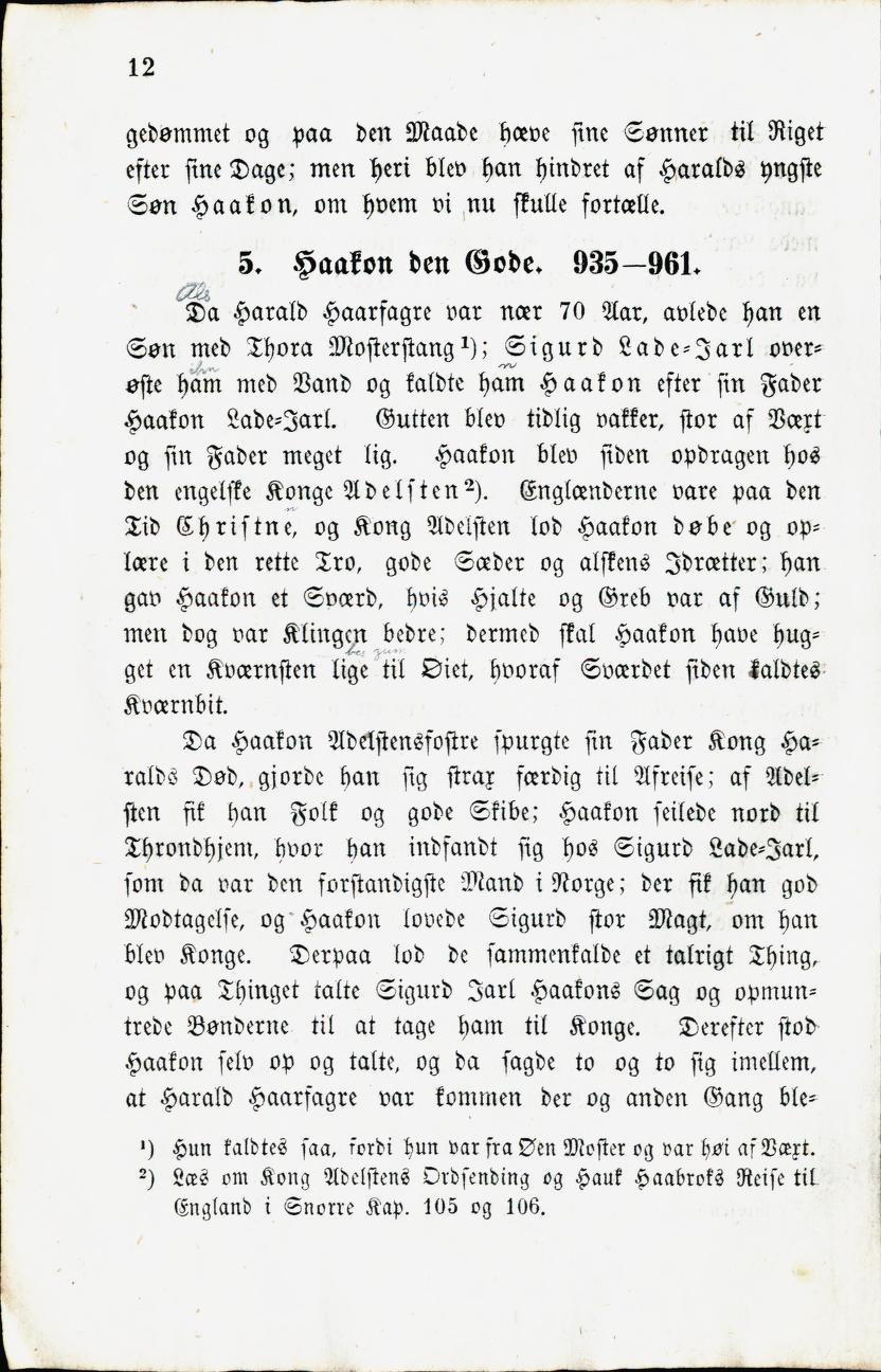 Skann 14 av Norges Historie : Læse- og Lærebog for Almue- og Borgerskoler (1859)