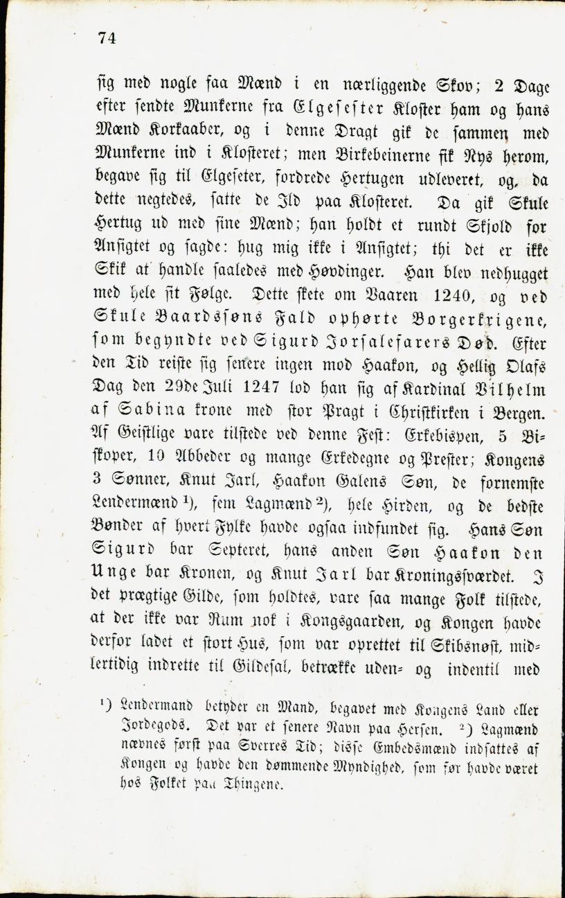 Skann 76 av Norges Historie : Læse- og Lærebog for Almue- og Borgerskoler (1859)