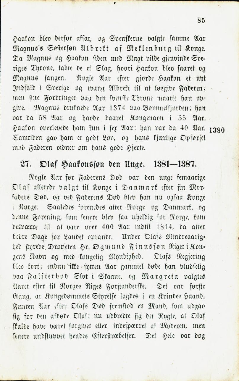 Skann 87 av Norges Historie : Læse- og Lærebog for Almue- og Borgerskoler (1859)