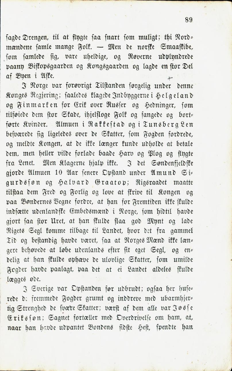 Skann 91 av Norges Historie : Læse- og Lærebog for Almue- og Borgerskoler (1859)