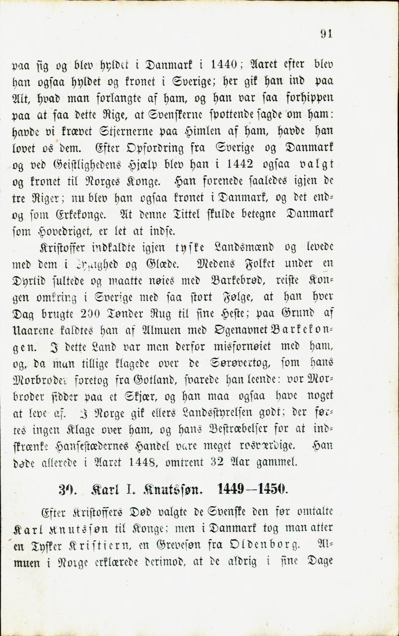 Skann 93 av Norges Historie : Læse- og Lærebog for Almue- og Borgerskoler (1859)
