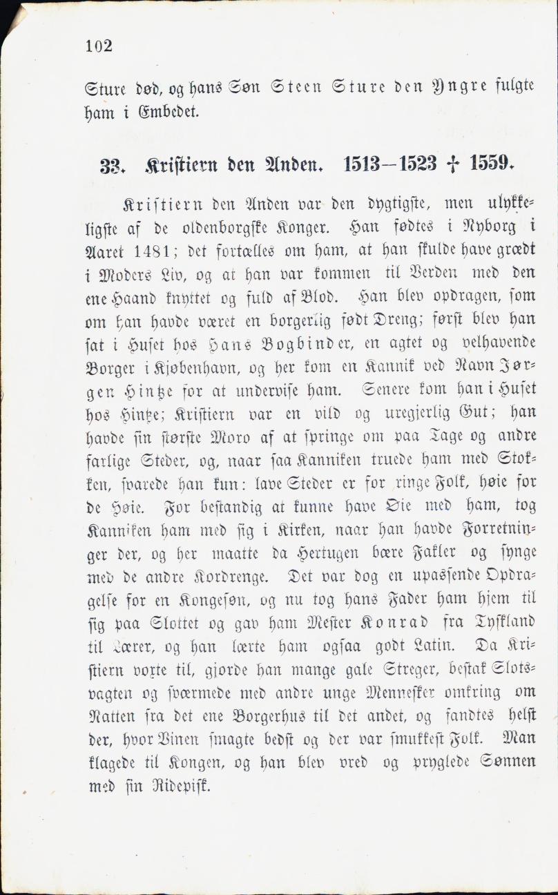 Skann 104 av Norges Historie : Læse- og Lærebog for Almue- og Borgerskoler (1859)