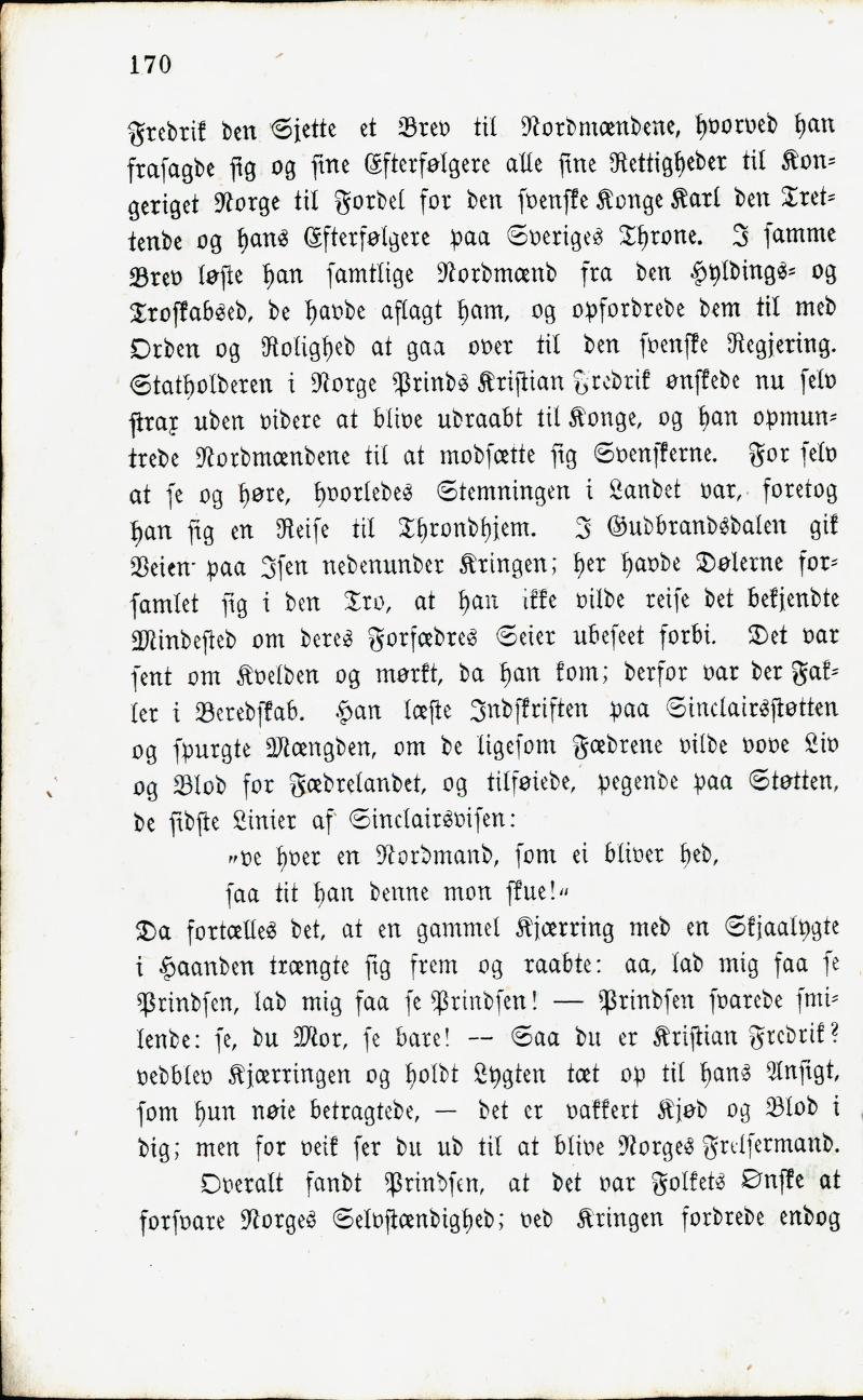 Skann 172 av Norges Historie : Læse- og Lærebog for Almue- og Borgerskoler (1859)