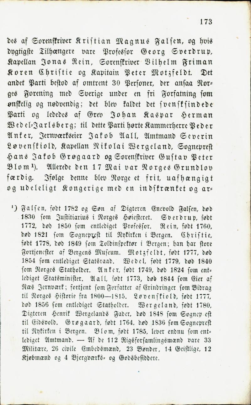 Skann 175 av Norges Historie : Læse- og Lærebog for Almue- og Borgerskoler (1859)