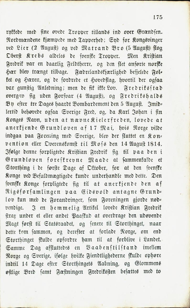 Skann 177 av Norges Historie : Læse- og Lærebog for Almue- og Borgerskoler (1859)