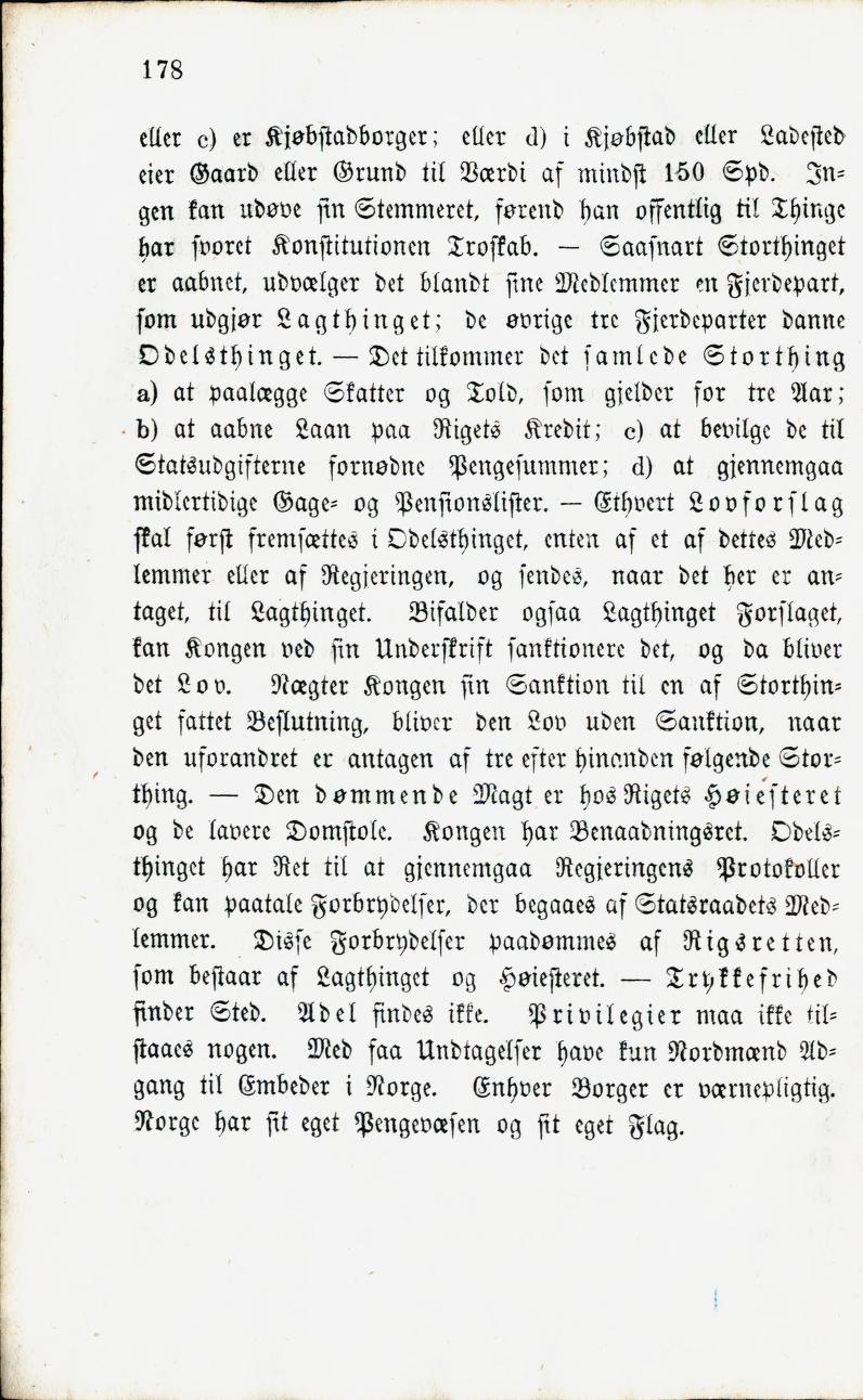 Skann 180 av Norges Historie : Læse- og Lærebog for Almue- og Borgerskoler (1859)