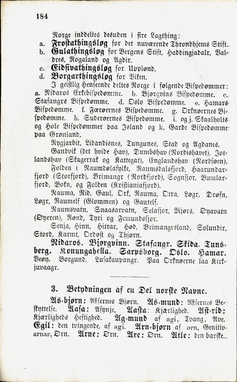 Skann 186 av Norges Historie : Læse- og Lærebog for Almue- og Borgerskoler (1859)