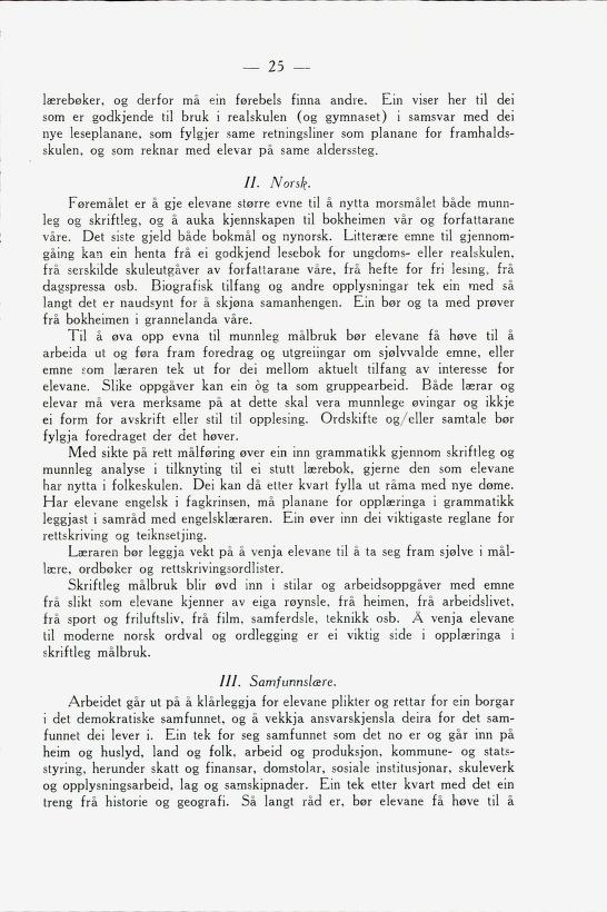 Skann 27 av Framhaldsskulen: lov og plan, 1946