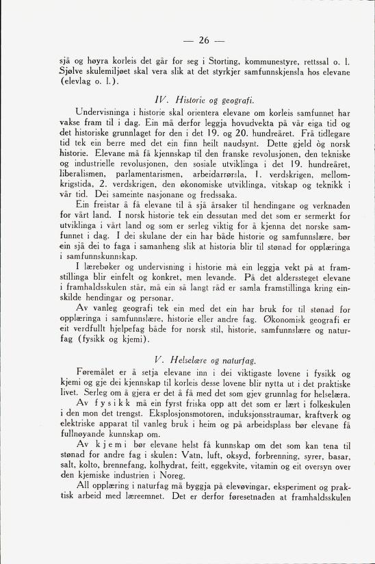 Skann 28 av Framhaldsskulen: lov og plan, 1946