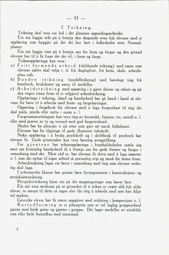 Skann 35 av Framhaldsskulen: lov og plan, 1946