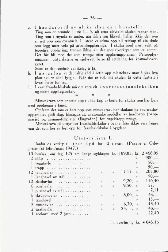 Skann 38 av Framhaldsskulen: lov og plan, 1946