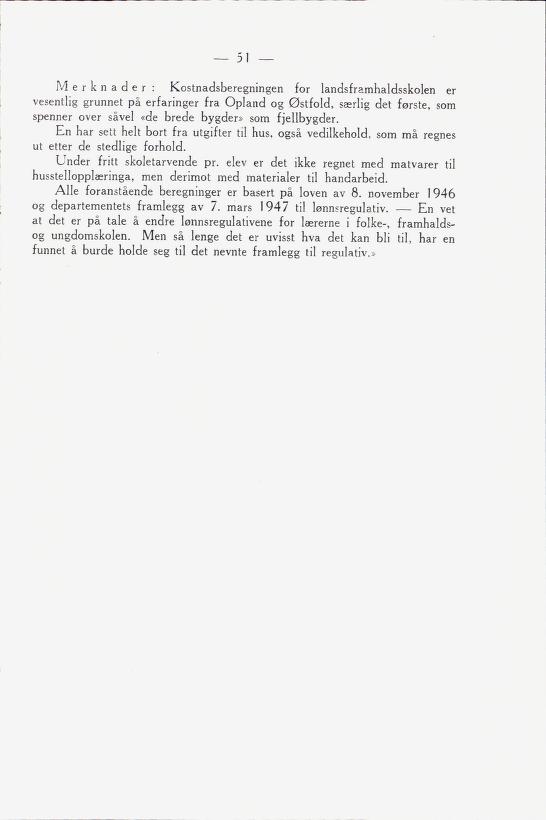 Skann 53 av Framhaldsskulen: lov og plan, 1946