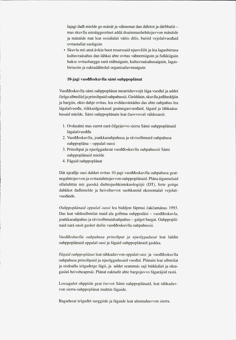 Skann 9 av Det samiske læreplanverket 1997 (L97S)